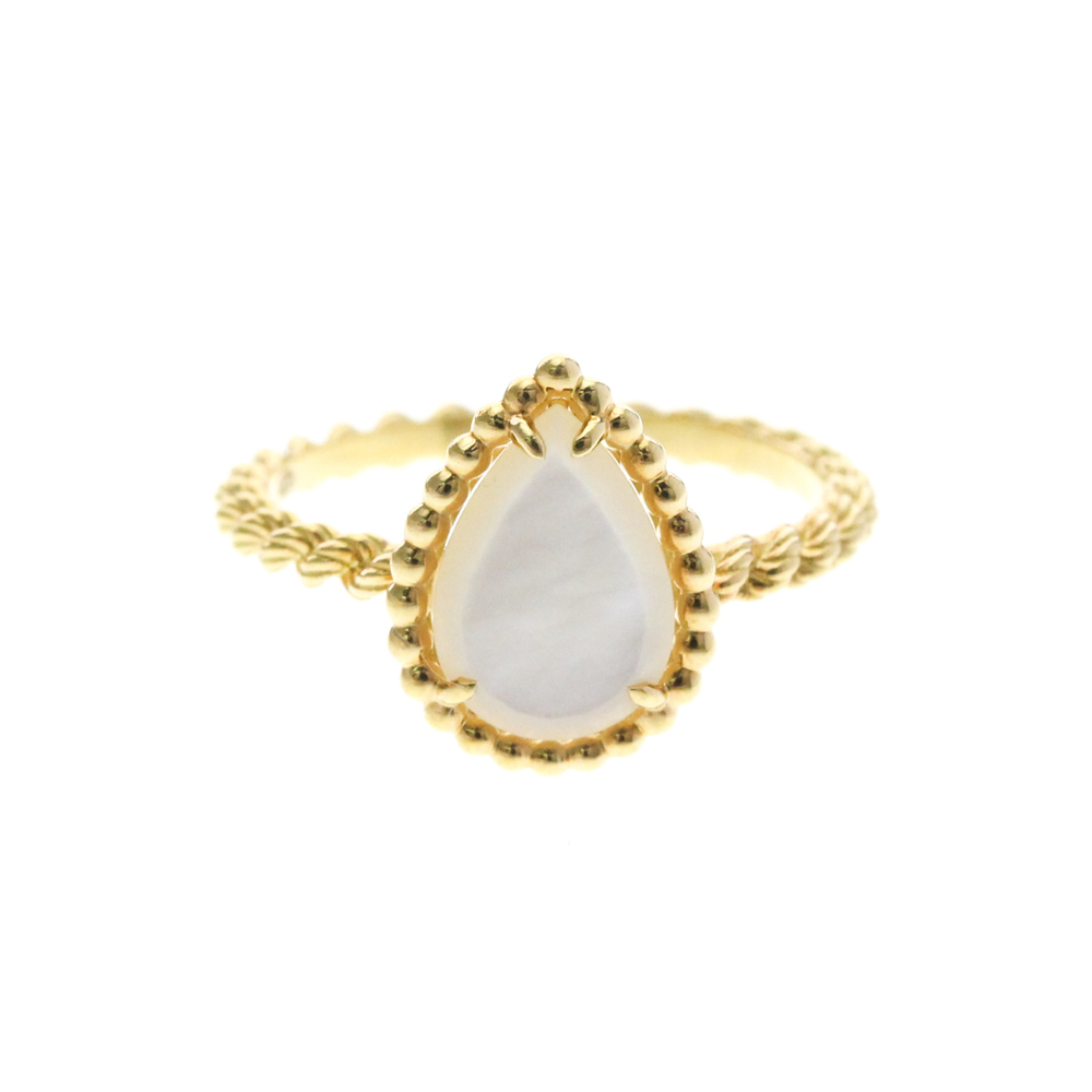 BOUCHERON 18k Gold Pearl Ring